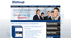 Desktop Screenshot of clickthrough.com